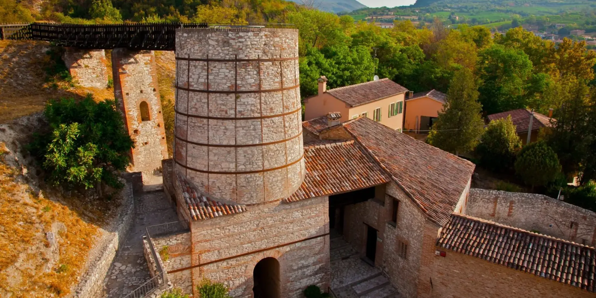 Cinto Euganeo panorama dei Colli Euganei