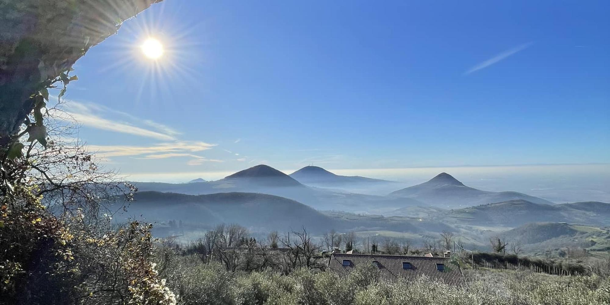 sentiero dei maronari colli euganei